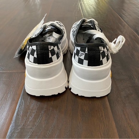 Vans Vibram Ultracush Platform Checkerboard Pattern With Extra Laces Size Varies - Picture 5 of 9